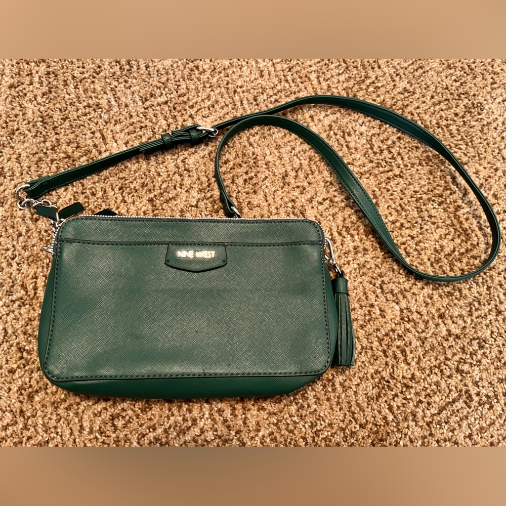 Teal Nine West Crossbody